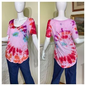 Babaton Ultra Soft Tie Dye Short Sleeve T-Shirt